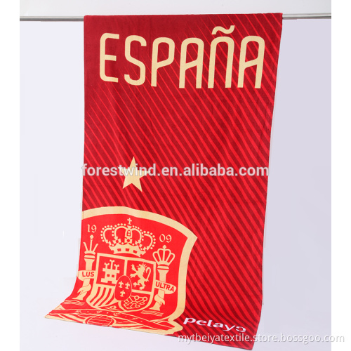 Printed Cotton Promotional Beach Towel